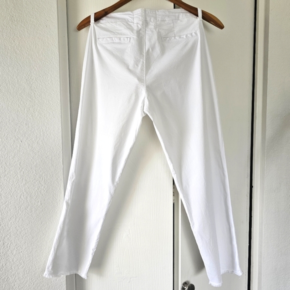 Frank & Eileen WICKLOW The ITALIAN PERFORMANCE TWILL Chino Color White S… - Picture 12 of 16